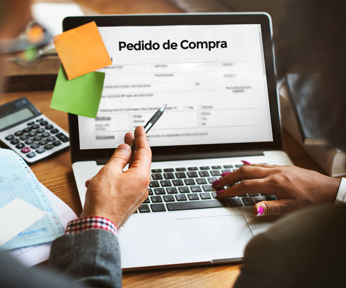 Comprando melhor com software de pedido de compras