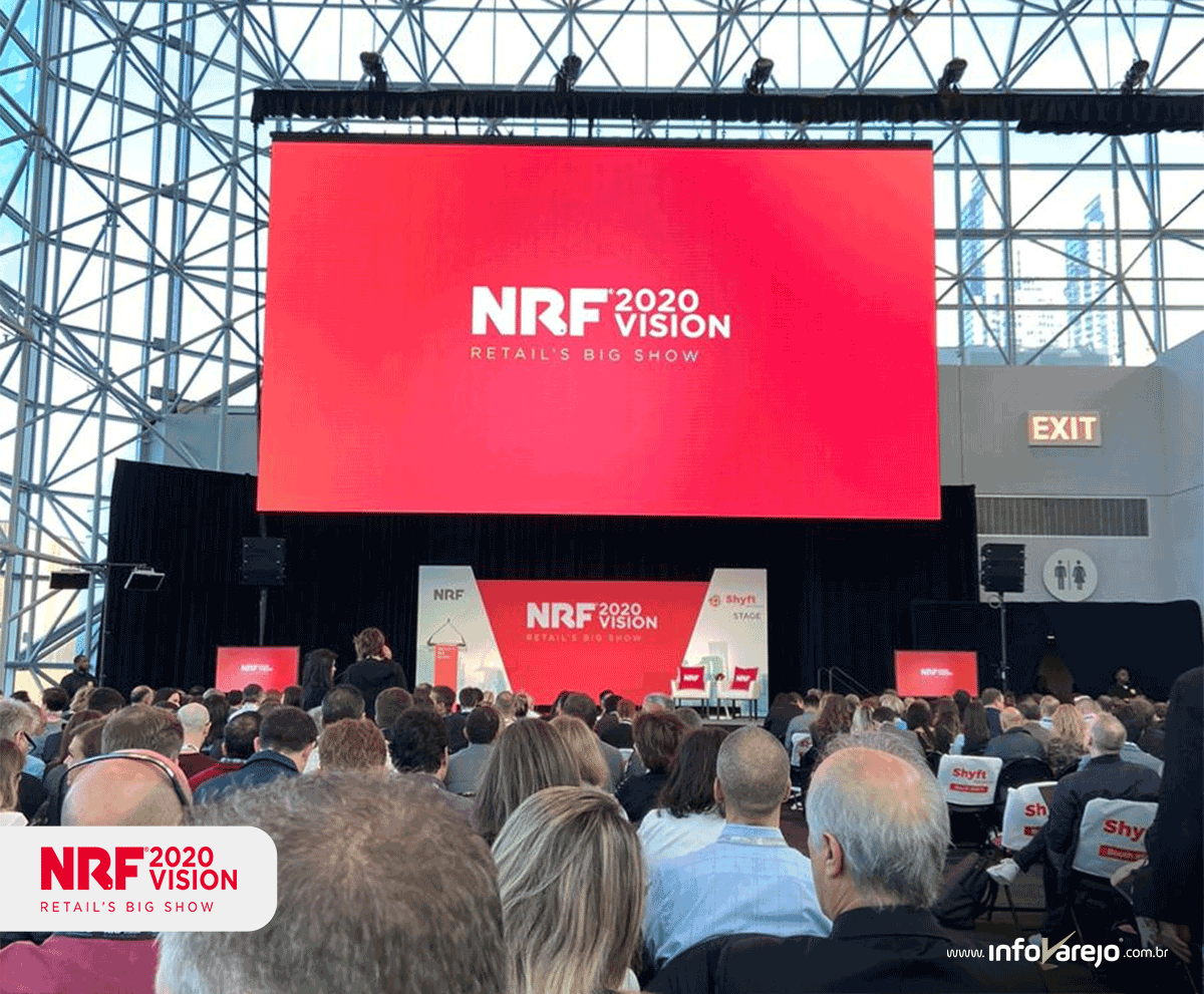 NRF 2020, saiba o que aconteceu no primeiro dia da maior feira varejista